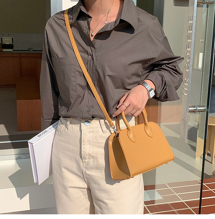 Adjustable PU Leather Hand Bags for Daily Life 2024 Classic Women's Small Tote Handbags