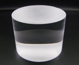 China Optical Glass 150*150mm Transparent Direct Drawn Quartz Ingot wholesale