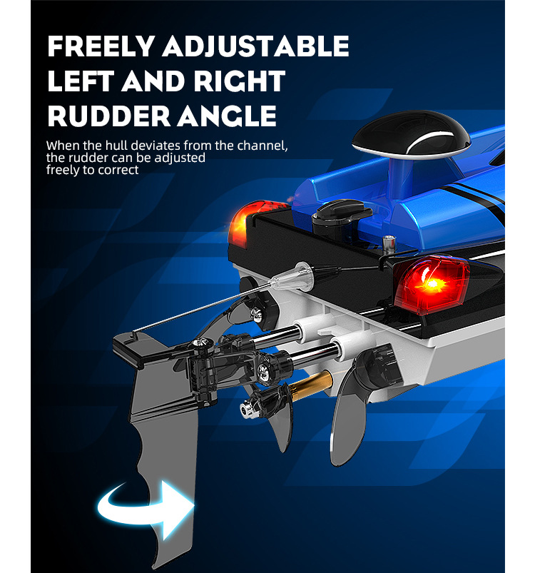 State of Assembly Ready-to-Go Remote Control Speed Speedboat for Children's Toys 2.4g