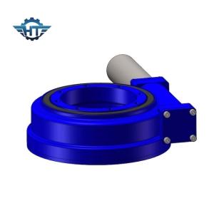 China 9 Inches Worm Gear Slew Drive 24VDC Motor Slewing Ring Drive wholesale