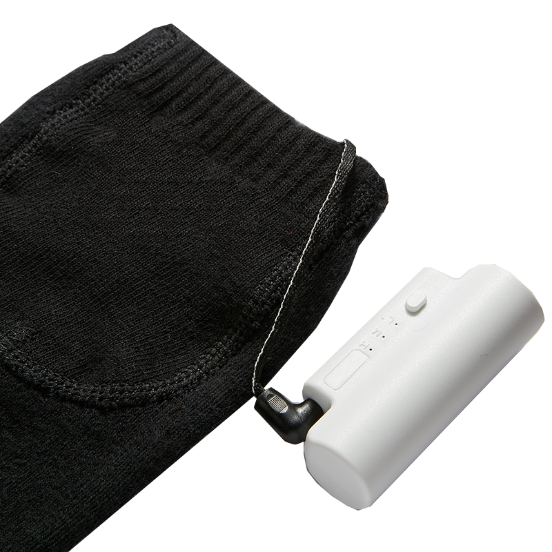 Anti Bacterial USB Men'S Battery Operated Socks Winter