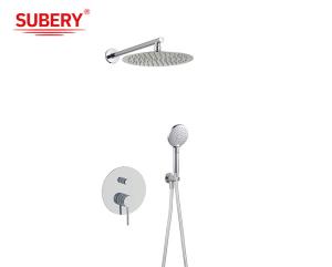 China ABS 3 Function In Wall Shower Faucet Chrome Faucet OEM wholesale