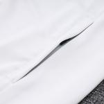 Polyester White Football Training Tracksuit Training Kit Set