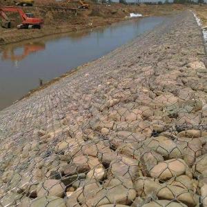 China Hexagonal Weave Galvanized Gabion Wire Mesh 4x1x1 wholesale