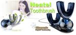 Black Hi-tech Automatic Toothbrush Angela Ultrasonic 360-degree intelligent