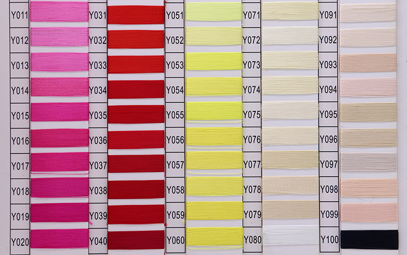 Low Shrinkage Viscose Rayon Filament Yarn 120D/2 Embroidery Thread for Embroidery Machine