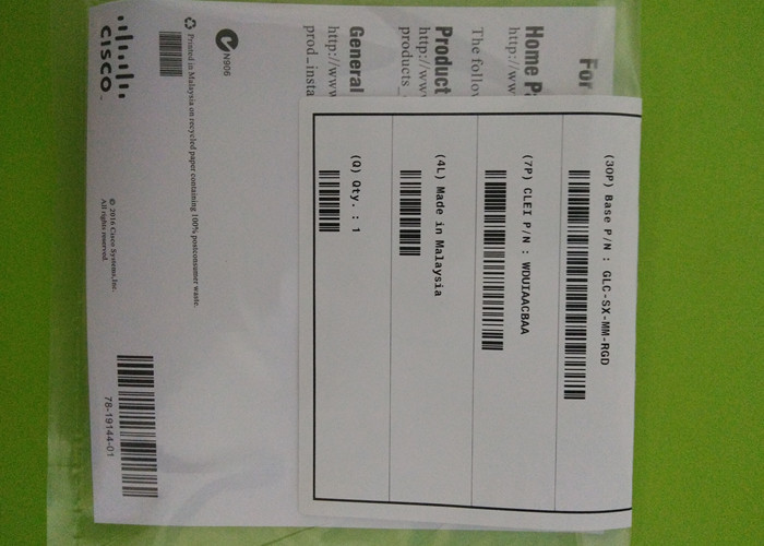 Optical Fiber Module GLC-SX-MM-RGD=850nm 0.5km 1000BASE-SX/LX SFP 1year warranty