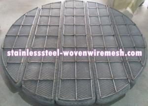 China Duplex Steel Knitmesh Demister , Moisture Eliminator Filter High Impact Strength wholesale