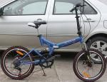 7 Speed Gear Steel Disc Brake 20 Inch Foldable Bike