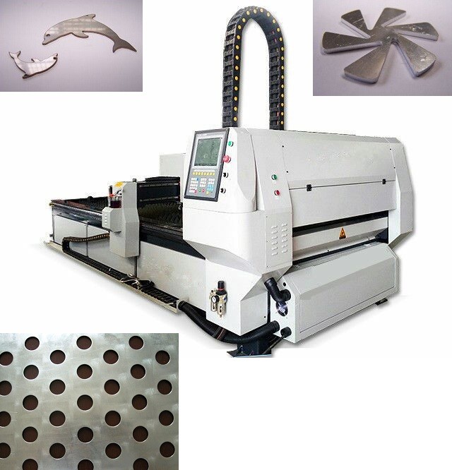 Multi-function CNC plasma cutting machine and punching machine