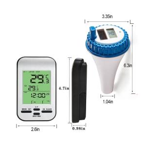 China WT0224 Highly Accurate Digital Wireless Pool Thermometer For Outdoor Tubs And Fish Tanks wholesale