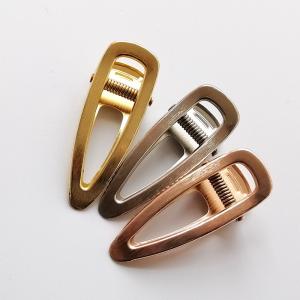 China silver gold hair clip wedding accessories pins 6x2cm wholesale