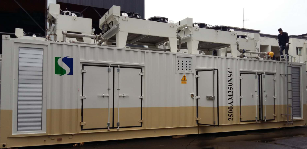 1200KW Industrial Natural Gas Power Generator CBM Biogas CHP Power Generator
