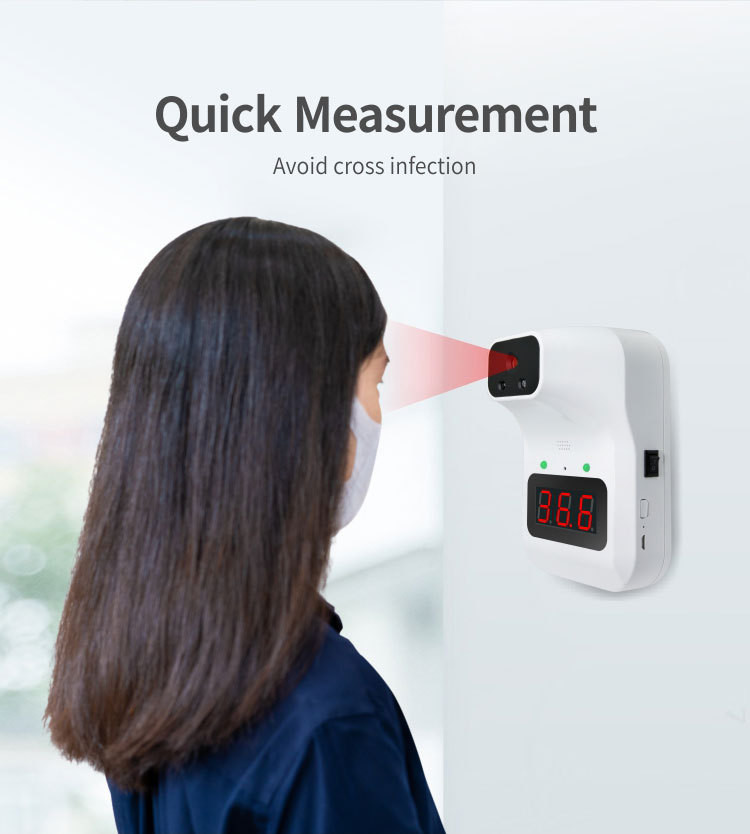 K3 Handsfree Non-contact Forehead Body Infrared Thermometer