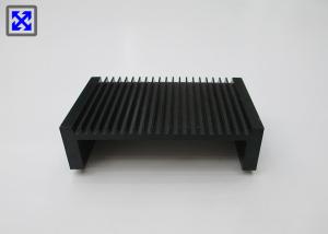 China Black Anodized Aluminum Heatsink Extrusion Profiles Good Heat Treatment Capability wholesale