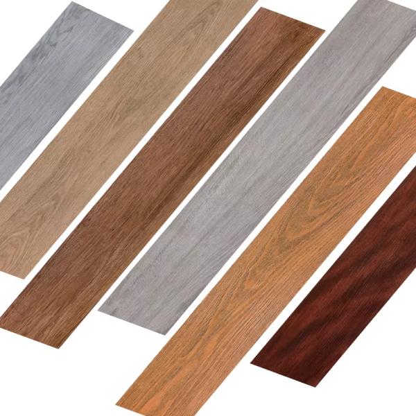 Waterproof Thickened 1.5mm PVC Floor Stickers Self-Adhesive Vinyl Flooring with 3 Years Warranty for Home Decoration
