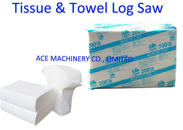 tissue paper log saw