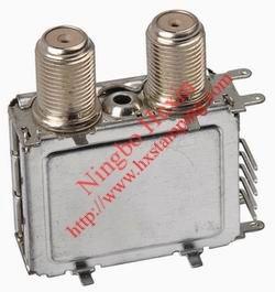 China two f connector with shield wholesale