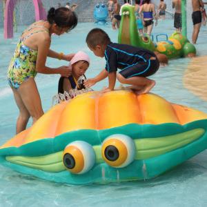 China Fiberglass Splash Pad Spray Park Low Maintenance Easy To Install wholesale