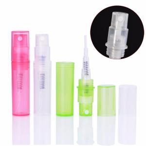 China Cosmetic Mini Travel Perfume Bottles , 2ml 3ml 4ml 5ml Clear Portable Perfume Spray Bottle wholesale