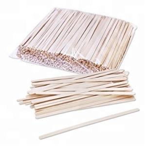 China Disposable Wooden Coffee Sticks Individually Wrapped wholesale