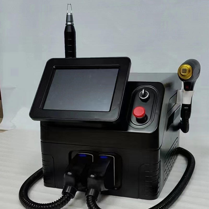 2 In 1 Picosecond Laser Tattoo Removal Machine 808nm Permanent Portable