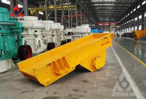 China High Efficient Stone Vibrating Feeder For Building Materials wholesale