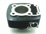 Black Durable Motorcycle Cylinder Block 67mm Bore Diameter One Year Warranty
