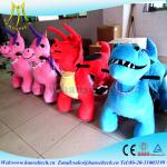 Hansel playground equipment rocking commercial kids rides coin operated dragon