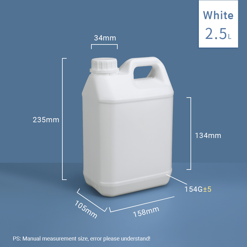 HDPE 500ml Thick Fluorinated Bottle for Chemical Reagent and Organic Solvent Packaging