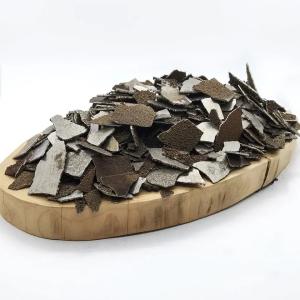 China Steelmaking Electrolytic Manganese Metal Flakes Mn99.95 / Mn99.80 / Mn99.70 wholesale