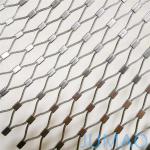 Architectural 304 Stainless Steel Cable Mesh Rope Modern Decoration