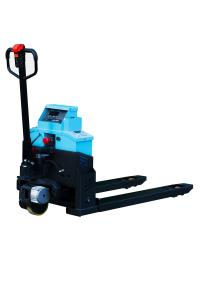 China Integrated Weighing Scale Electric Pallet Truck Ensuring 2 Ton Capacity wholesale