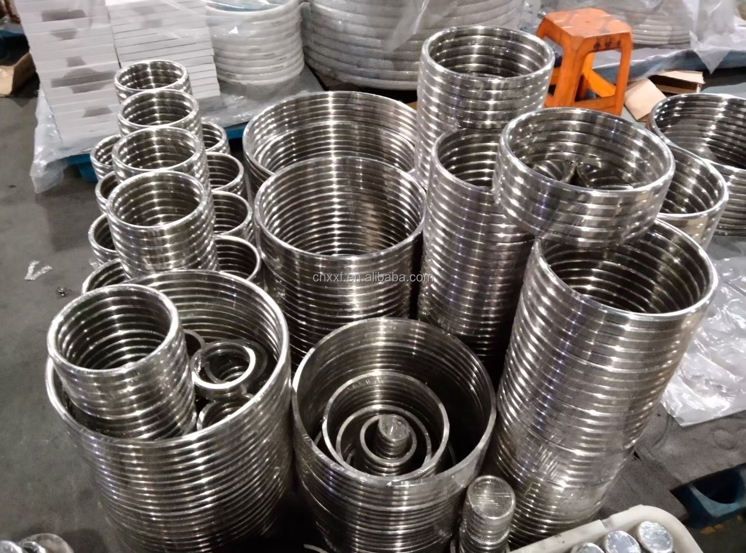 Stainless Steel Mechanical Seals 16" 900 Octagonal Ring Gasket Type R with High Temperature Resistance in Spiral Wound Style