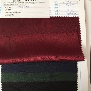 China polyester jacquard fabric for ladieswear wholesale