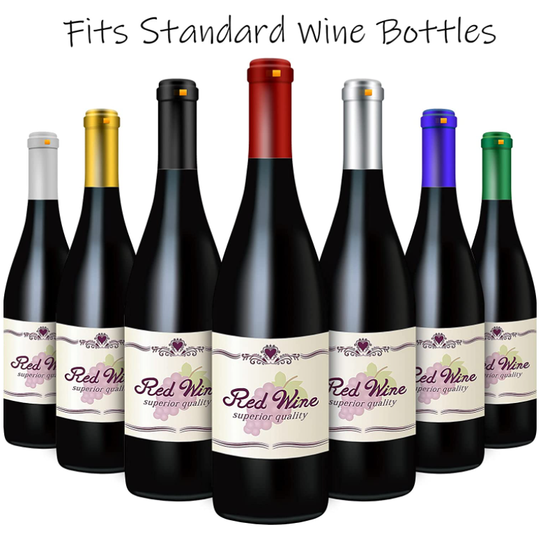 Wine Bottle Stopper Shrink Pack Sleeve Clear PVC Heat Shrink Capsules