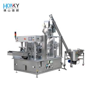 China AC 380V 55 BPM Filling Packing Machine Premade Bag Pouch Sealing wholesale