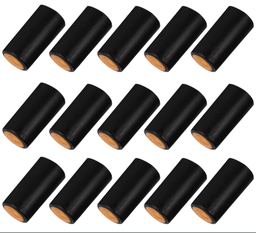 Custom Size Clear PVC Plastic Heat Shrink Capsules for Wine and Liquor Bottle Closures