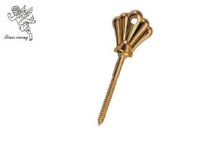 China Iron Screw Coffin Hardware Screw 1# Gold / Sliver , Casket Hardware Manufacturers wholesale