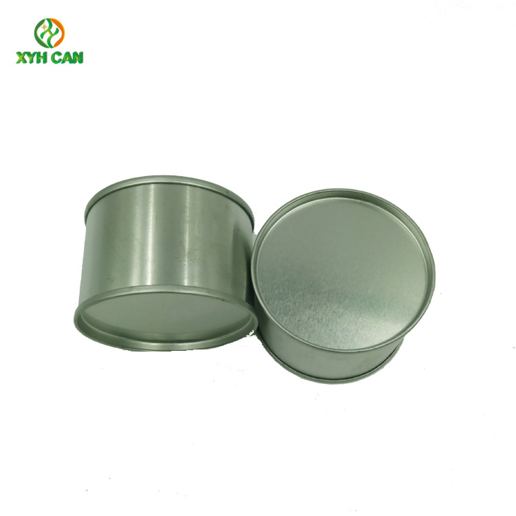Food Tin Can Commercial Round Small Metal Tins with Lids 50ml-240 ml