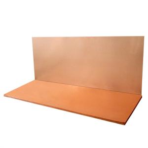 China Wholesale Prime Quality Copper Plate Thin Thickness 1mm Brass Copper Sheet wholesale