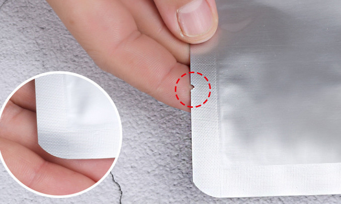 Aluminum Foil Metalized Heat Seal Bags Food Storage Polyester Pouches