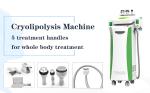 35kg 5 handles 10.4 inch cryolipolysis RF cavitation fat freezing machine Minues