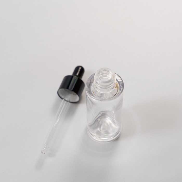 Clear Dropper Essential Oil 30ml Plastic Cosmetic Bottles