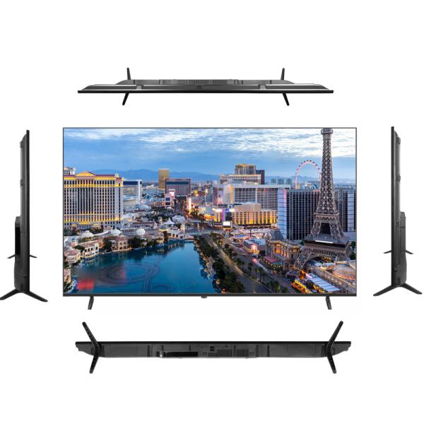 4K 43 55 65 75 100 Inch UHD Custom LED TV Smart WiFi UHD Flat Screen Television