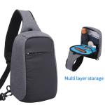Factory wholesale men travel anti theft Korean style crossbody waterproof mens
