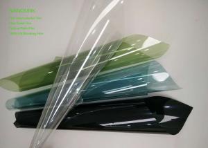 China Clear / Tinted Car Window Uv Protection Film Anti Glare Waterproof PET Material wholesale