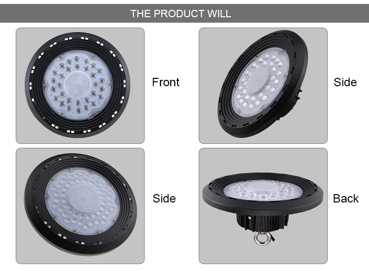 Color Changing Ip65 Ufo 150w Industrial LED High Bay Light