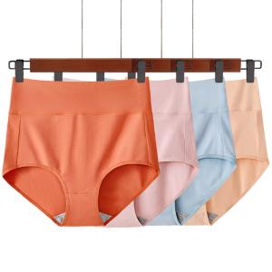 China Loom Women Cotton Panties OEM Available Breathable Ventilate Midrise wholesale