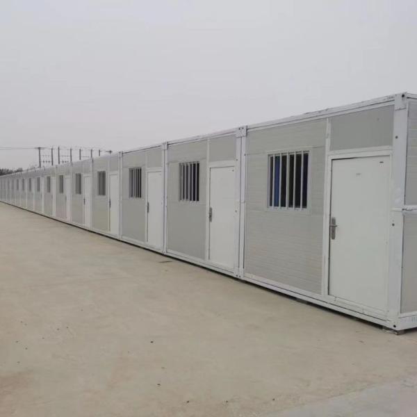 Homes Portable Office Building White or Customized Color Prefab Foldable Container Home